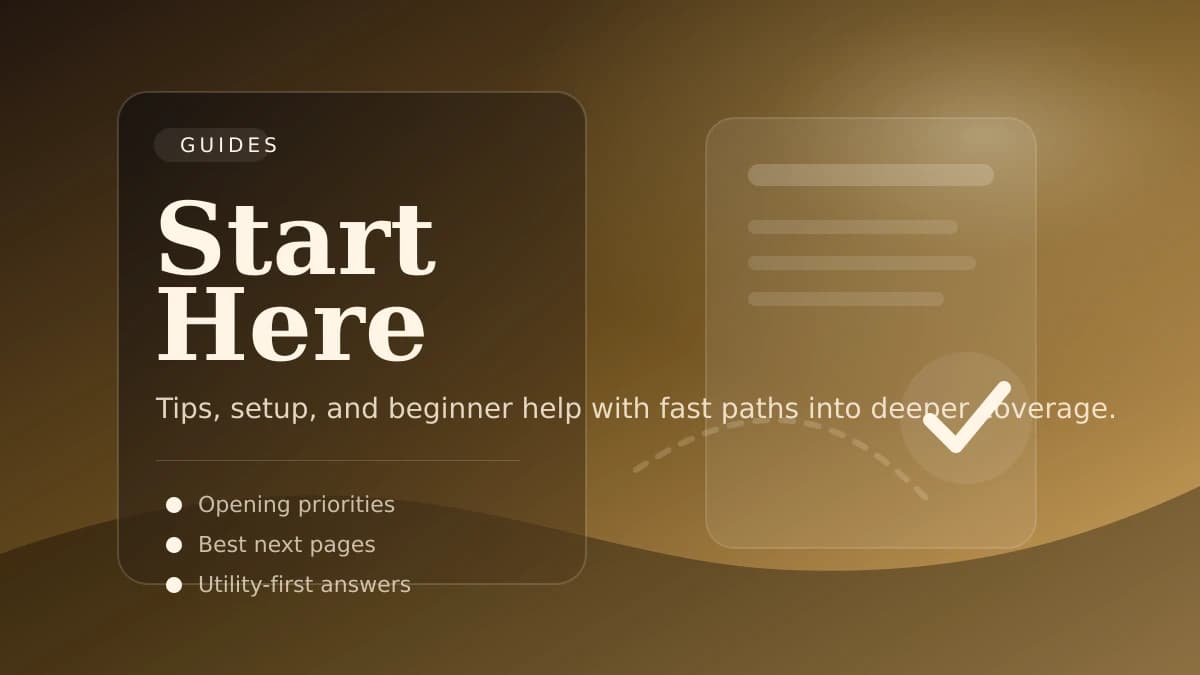 Stylized guide cover for first-hour route guide