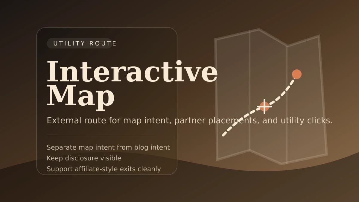 Stylized map cover for spoiler-safe map guide